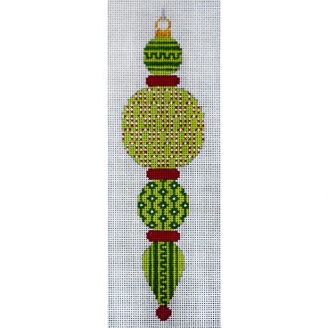 H 305-10
"Green Candy Canes" Ornament
2x8" - 18 Mesh